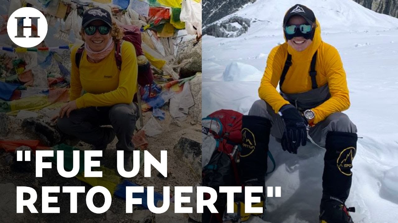 ¡Una mujer de orgullo! Andrea Dorantes, la alpinista mexicana más joven en escalar el Everest