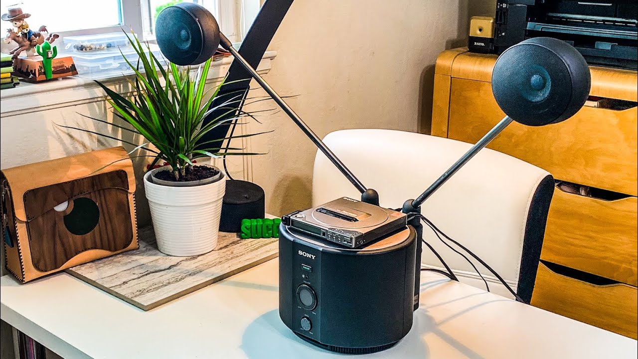 Sony SRS N100 projection sound system (1990s tech)