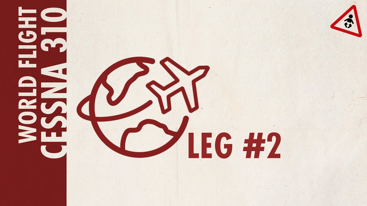 C310 World Flight #2 | Borkum - Newcastle | Dead reckoning + radionawigacja | Baby on board
