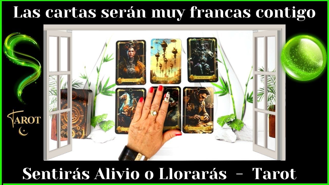 LLORARAS O TE ALIVIARAS CON ESTE MENSAJE❤️LAS CARTAS SERAN FRANCAS CONTGO❤️LECTURA DE TAROT❤️AMOR❤️