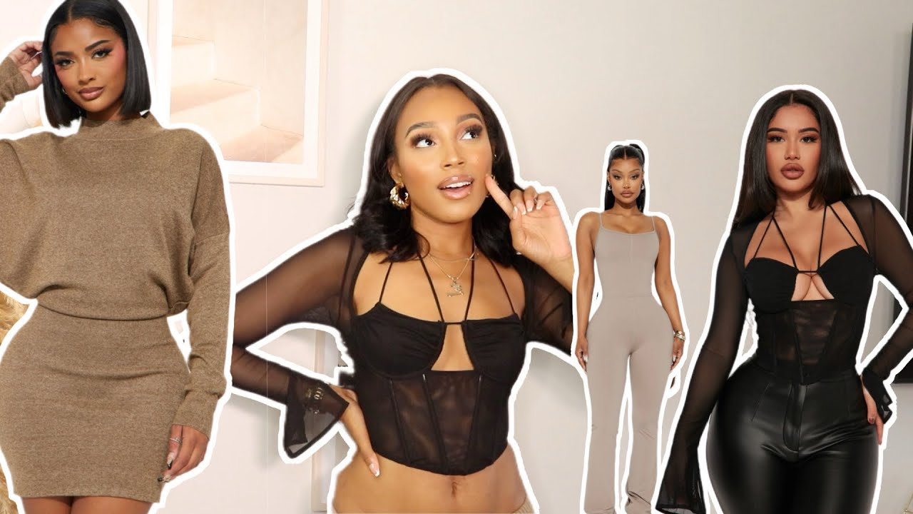 Fashionnova Fall try on haul ! Work , Comfy & going out items you’ll love !
