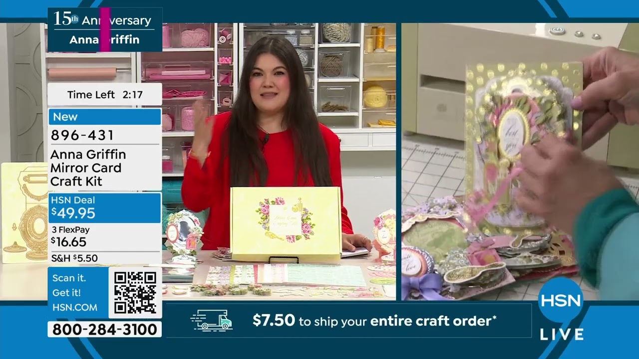 Anna Griffin Mirror Card Craft Kit