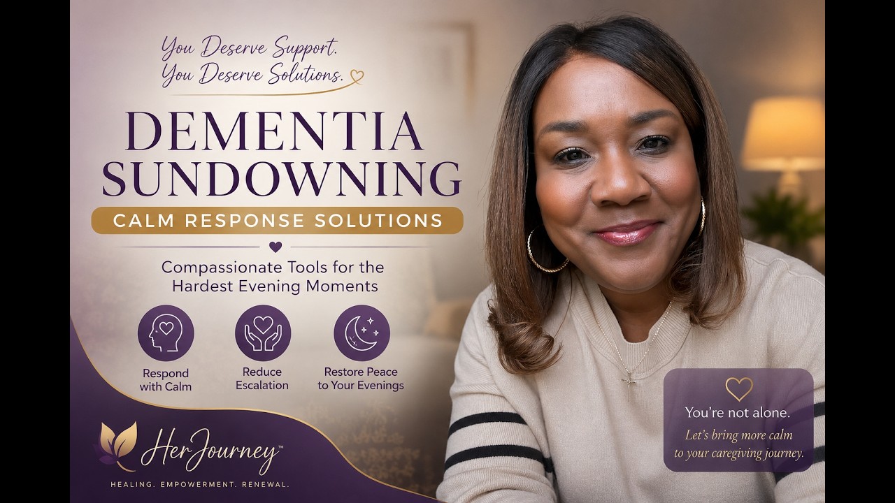When Sundowning Changes the Person You Love. Caregiver's Sundowning Calm Response Solutions!
