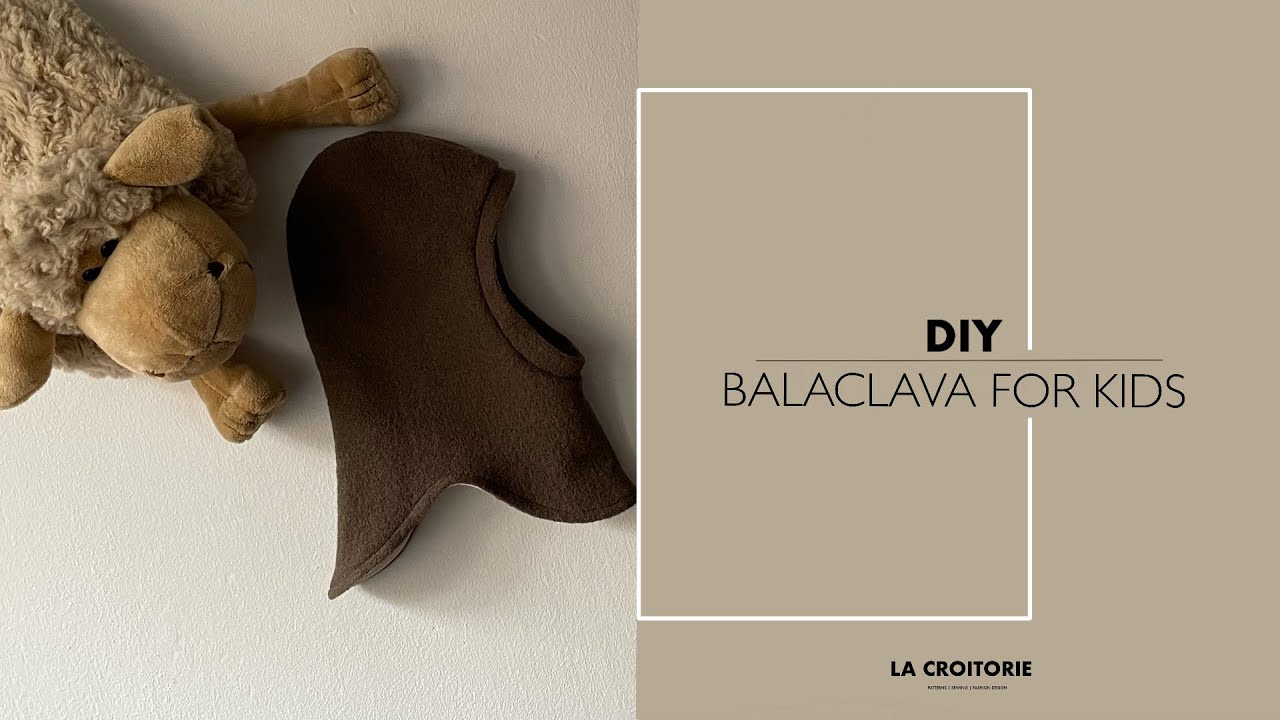 DIY Balaclava for children | Sewing idea for sale or give as gifts | Step by step sewing tutorial
