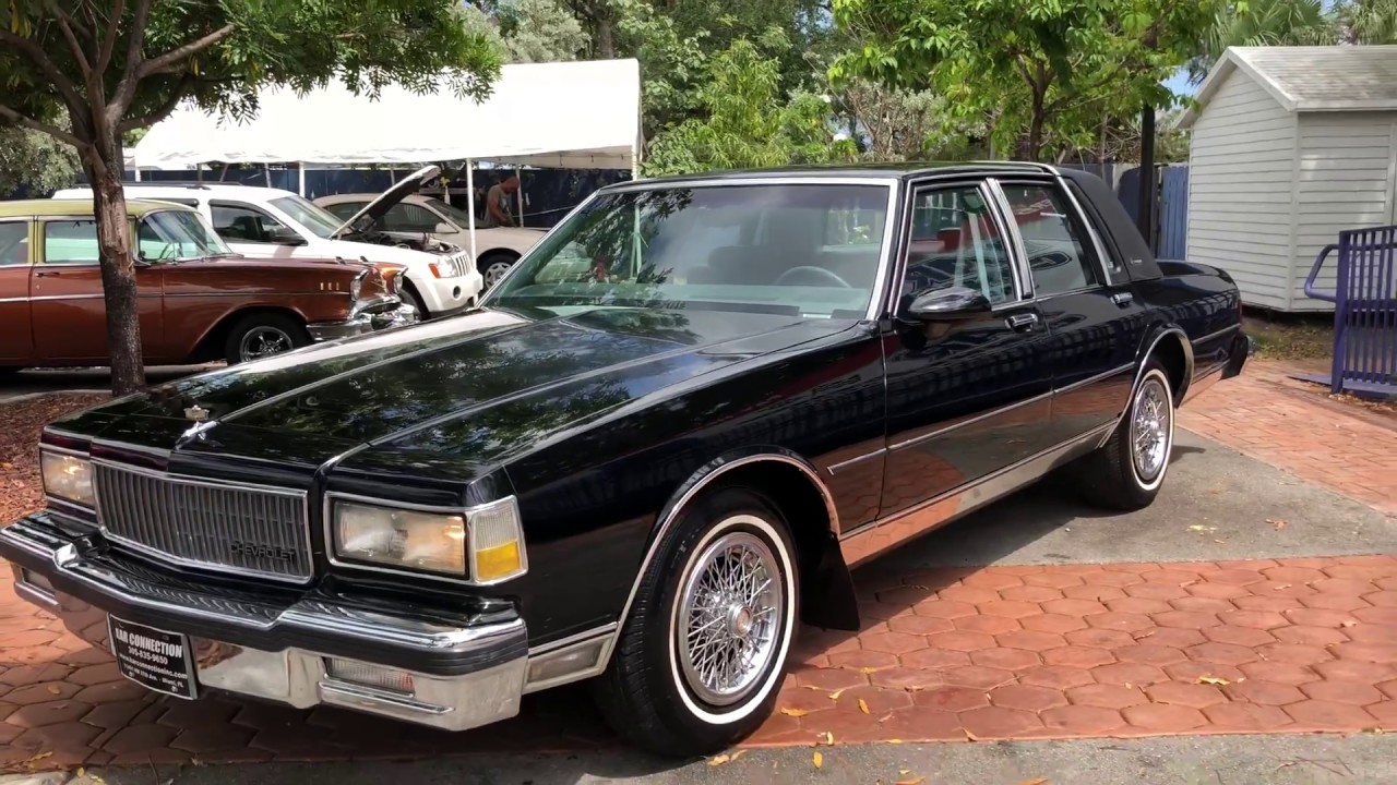 1990 Caprice Brougham LS w/Leather @ Kar Connection Miami, FL