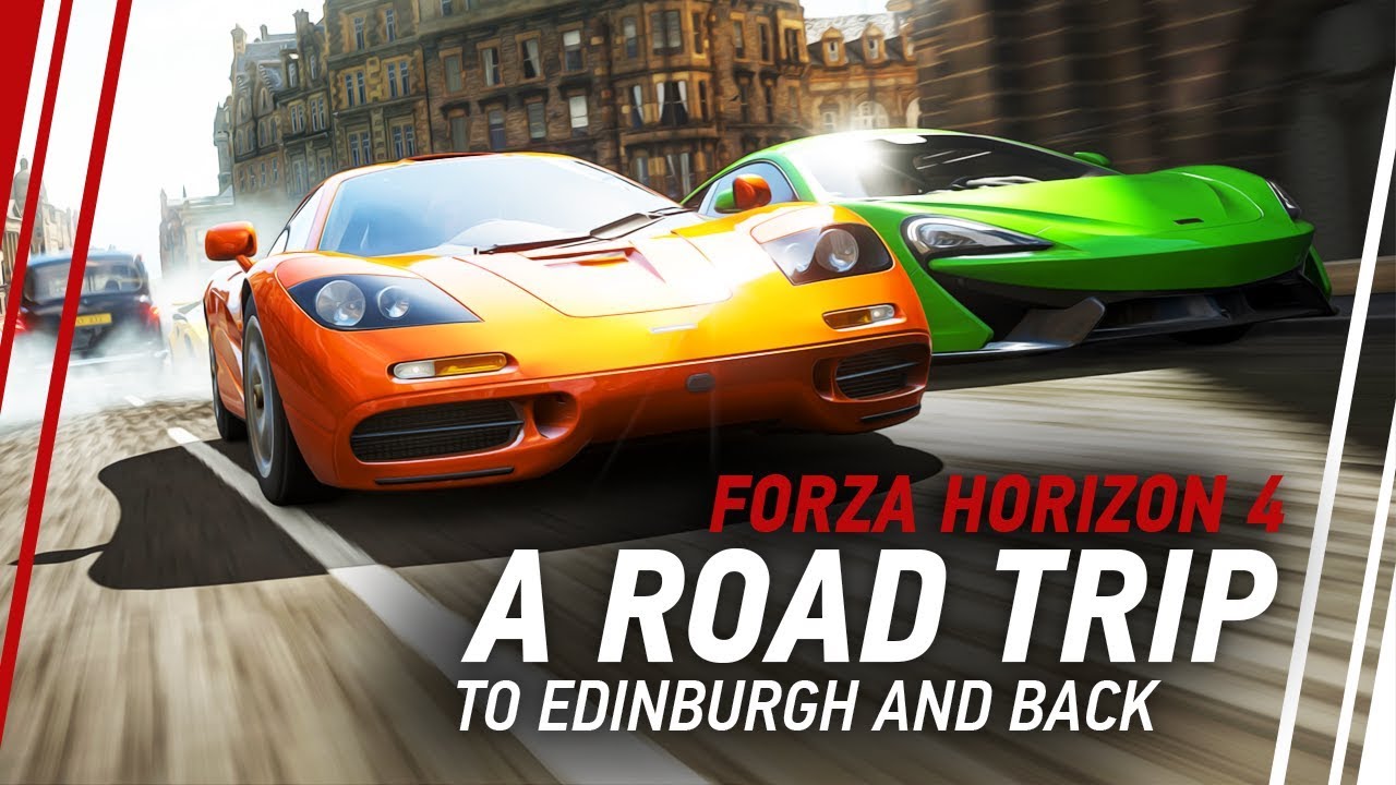 A Forza Horizon 4 Road Trip to Edinburgh and Back Feat. Rich Facts