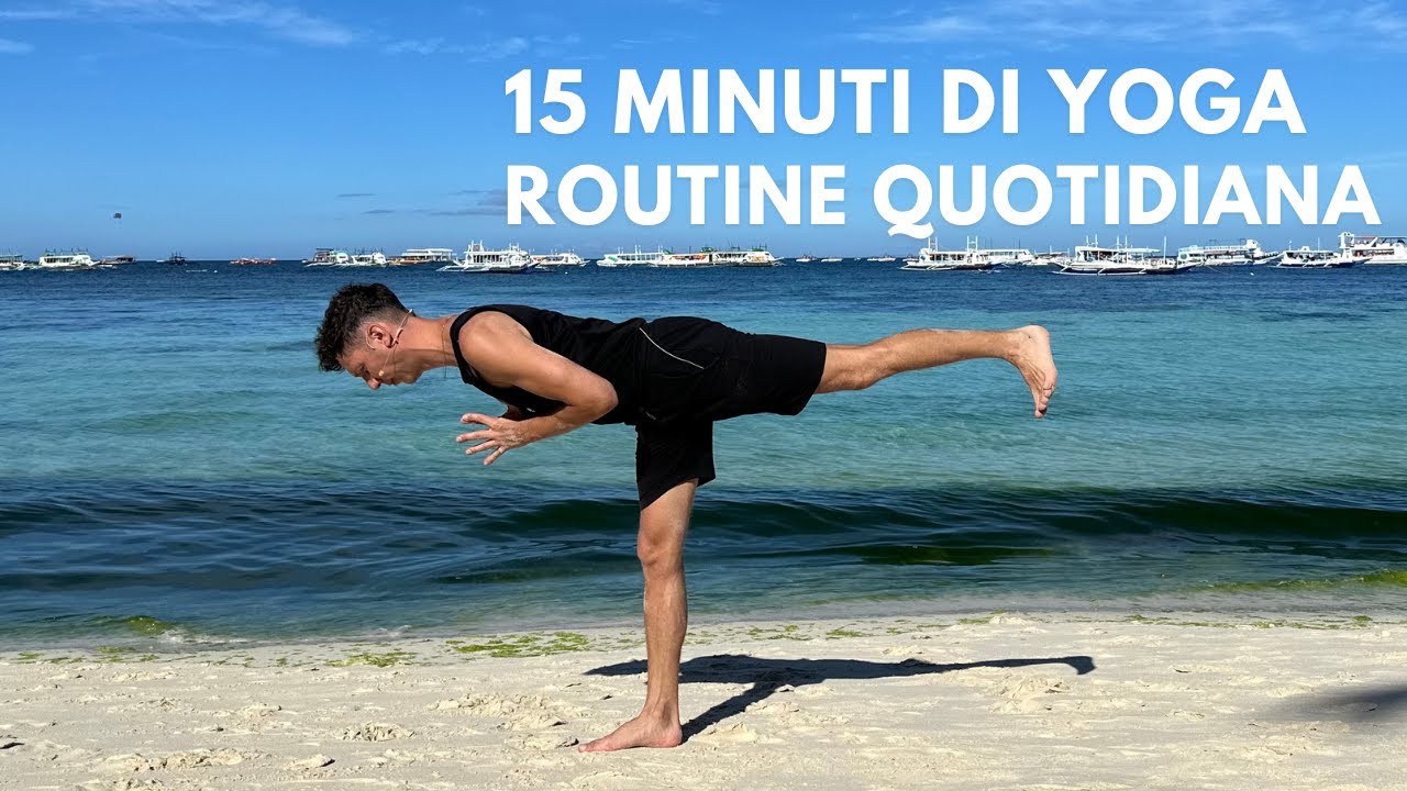 15 MINUTI Yoga mattutino - Routine yoga per tutti i giorni