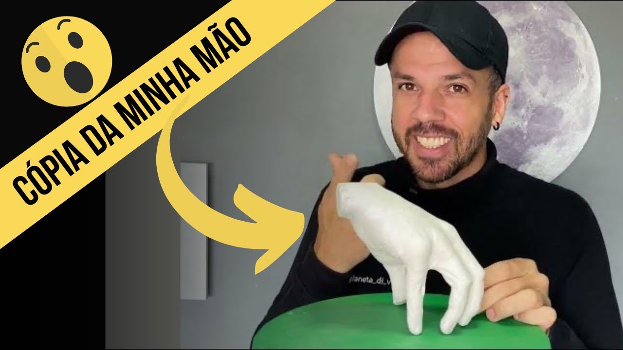 Como fazer uma copia da sua mão #facavocemesmo #diy