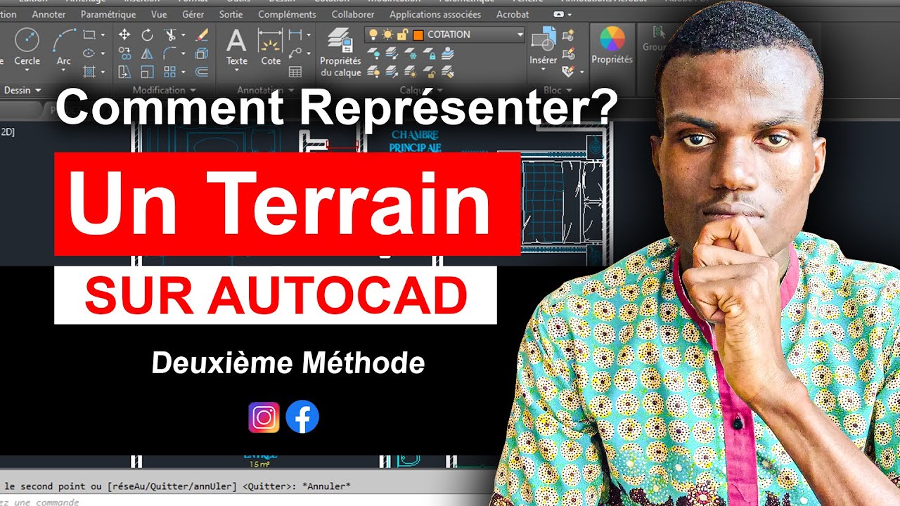 COORDONNER DE TERRAIN SUR AUTOCAD