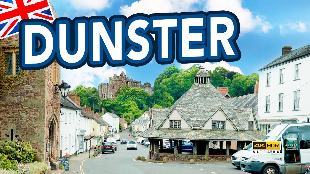 DUNSTER | Exploring the medieval village of Dunster Somerset