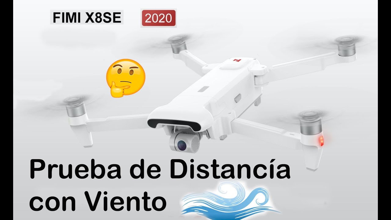 PRUEBA DE DISTANCIA FIMI X8 SE 2020 CON VIENTO en ESPAÑOL