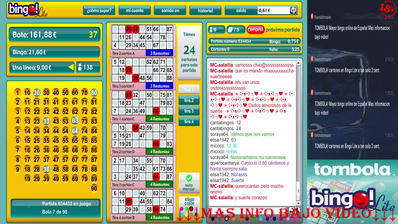 Tombola Bingo Online
