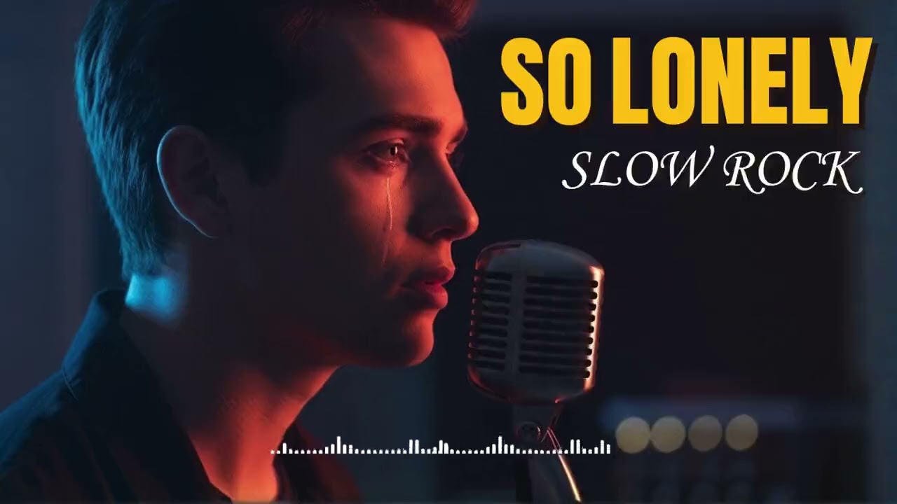 Lonely Night Slow Rock 🌙 Deep Male Voice Ballads