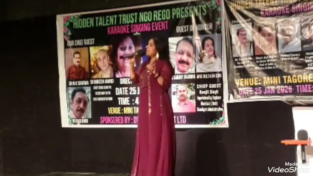 Aankhon se jo utri hai dil mein (Cover by Dr Aarti Chopra Bedi) (Original Ashaji )Happily jst tried!