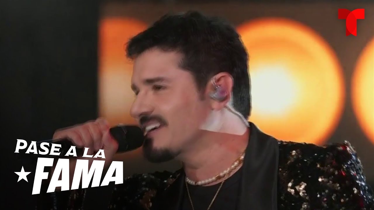 Horacio Palencia derrocha romanticismo sobre el escenario de la gran final | Pase a la Fama