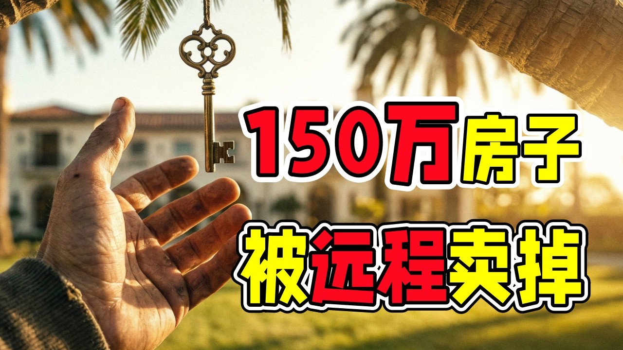 房子一夜蒸发！加州150万美元住宅被“远程卖掉”，房主毫不知情
