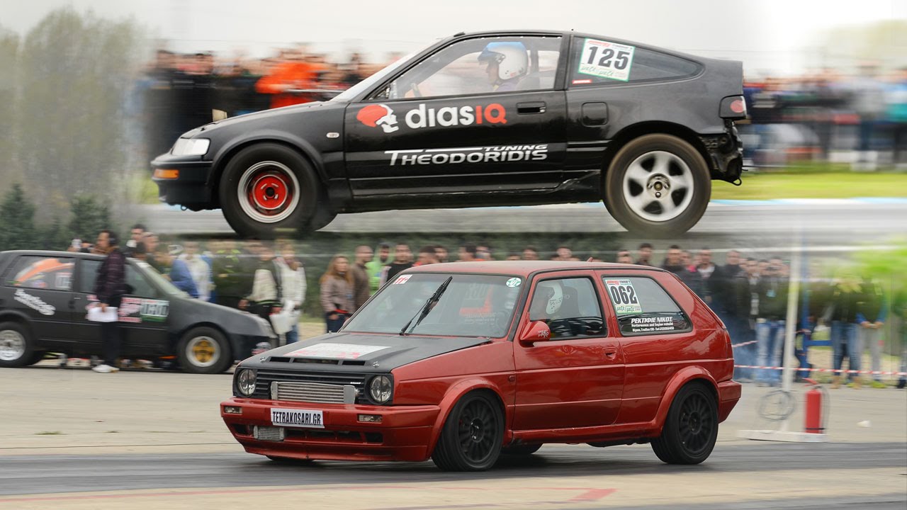 Honda CRX Turbo vs VW Golf MK2 Turbo // TETRAKOSARI&copy; VI