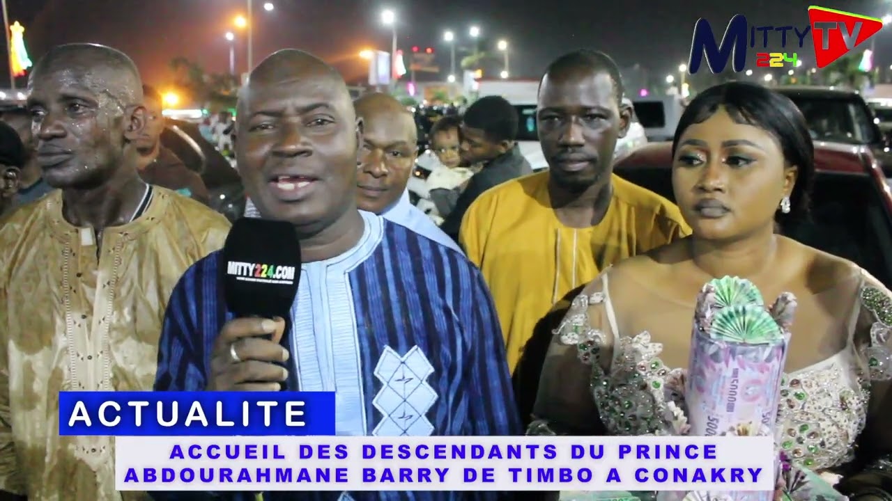 Accueil des Descendants du prince Abdourahamane Barry de Timbo à Conakry 
