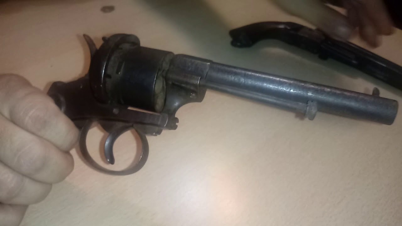 Pistola y revólver Lefaucheaux
