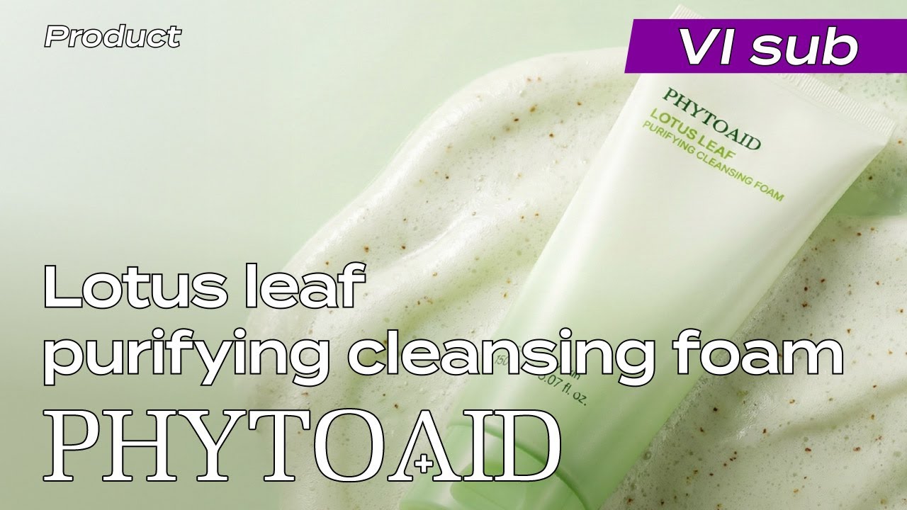 [Phytoaid][파이토에이드][제품][VI] "Lotus Leaf Purifying Cleansing Foam"