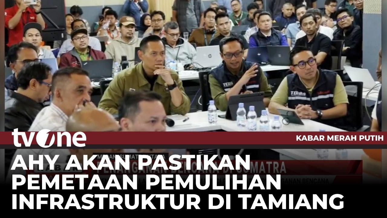 Menteri AHY Sebut Layanan Komunikasi Kunci Percepatan Penanganan Bencana | Kabar Merah Putih