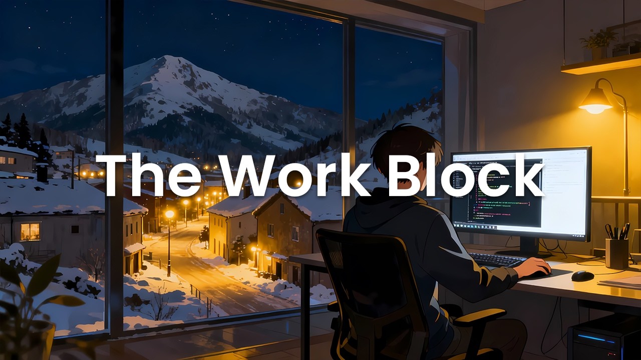 The Work Block - Music for Time-Blocked Coding and Deep Work ⏱️