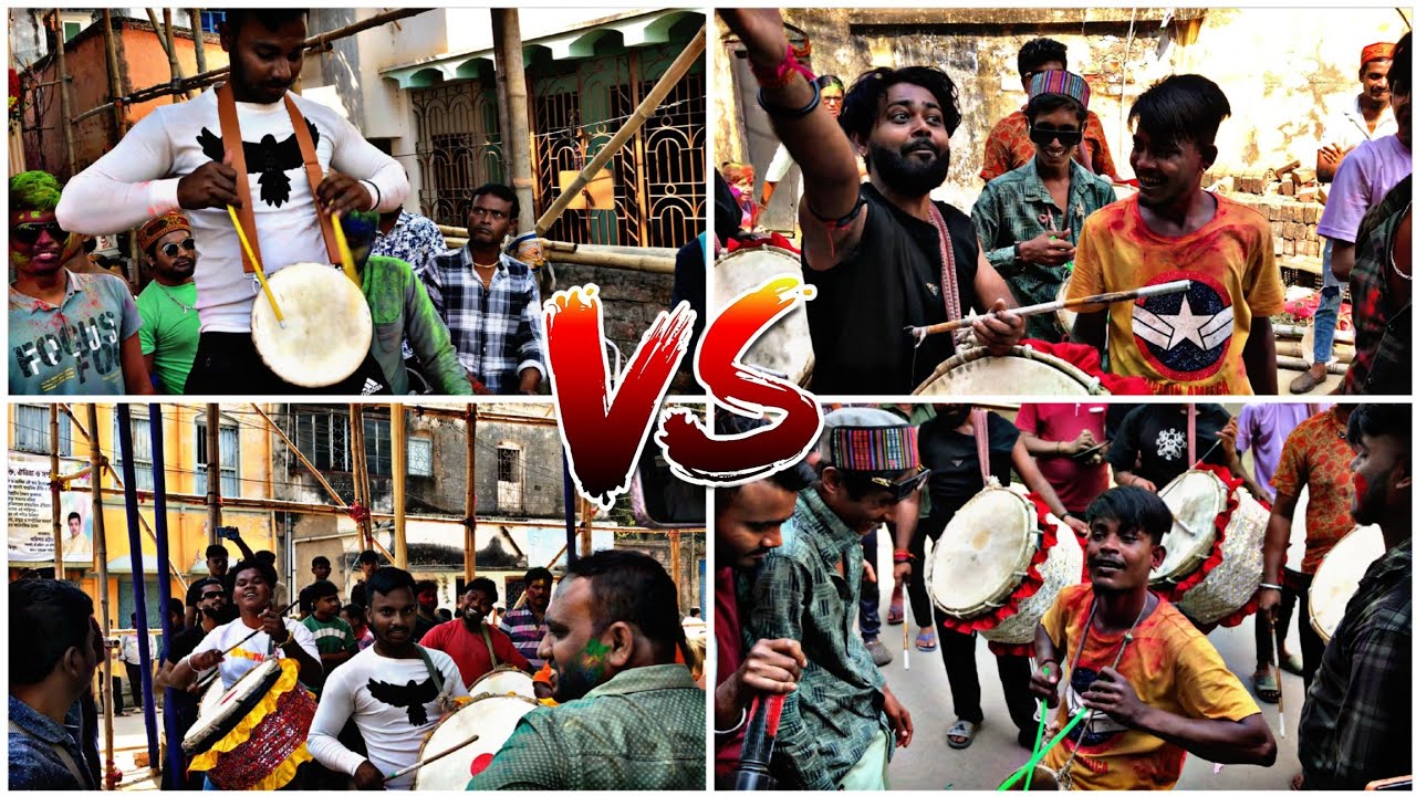 Shiv Shakti New Jhankar vs Snake Sound Dhol — a power-packed showdown at Santipur Holi Utsav 2026!💥🥁