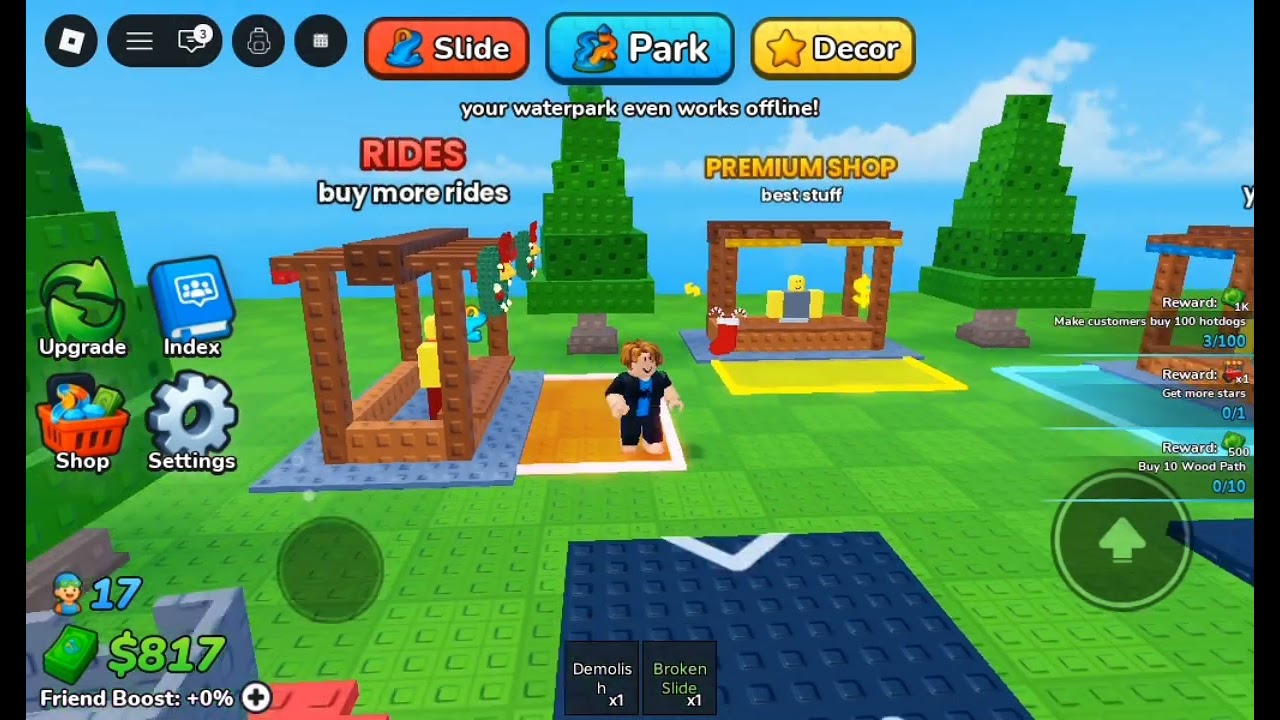 Roblox my waterpark 