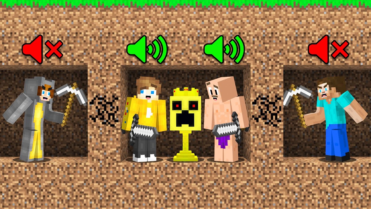 2 Hunters vs 2 Speedrunners in Minecraft..
