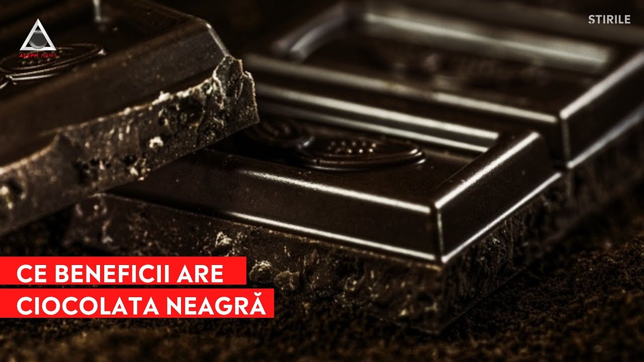 Ciocolata neagră, printre cele mai sănătoase alimente. Ce afecțiuni ar putea preveni