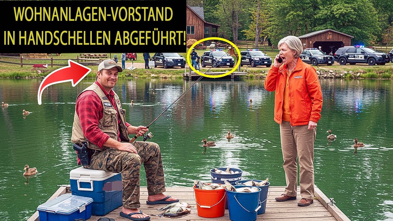 HOA RIEF DIE POLIZEI WEGEN ANGELN—DOCH ICH BESITZE DEN SEE UND LIEß SIE RAUSWERFEN