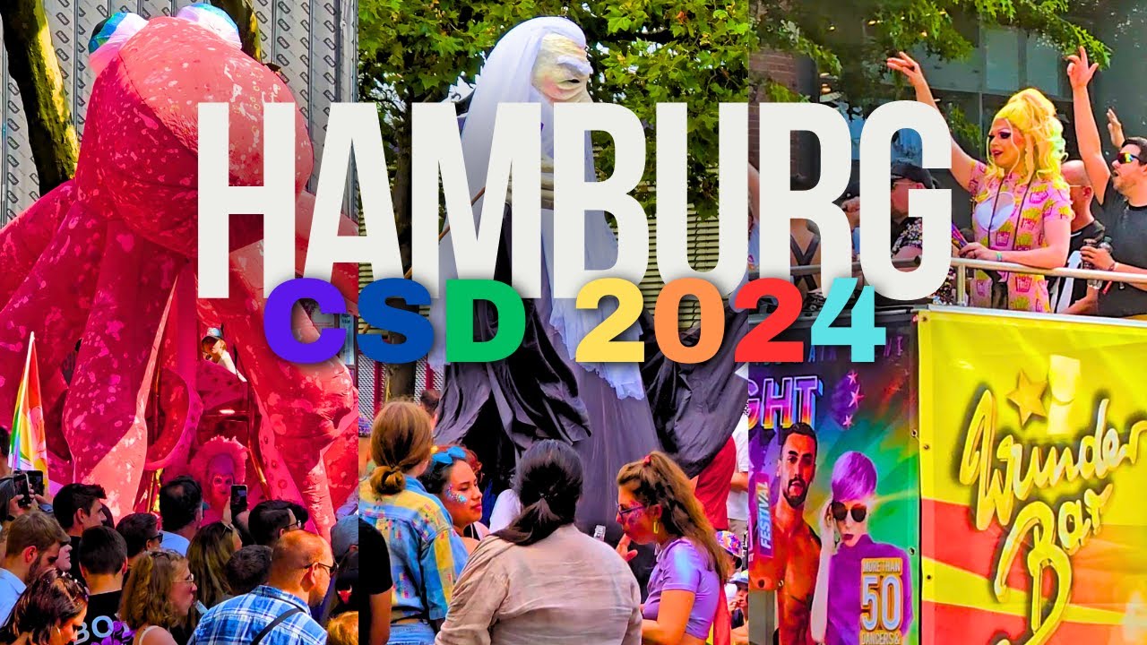 Pride Day Germany 2024: Celebrate CSD in Hamburg #csd #pride #hamburg
