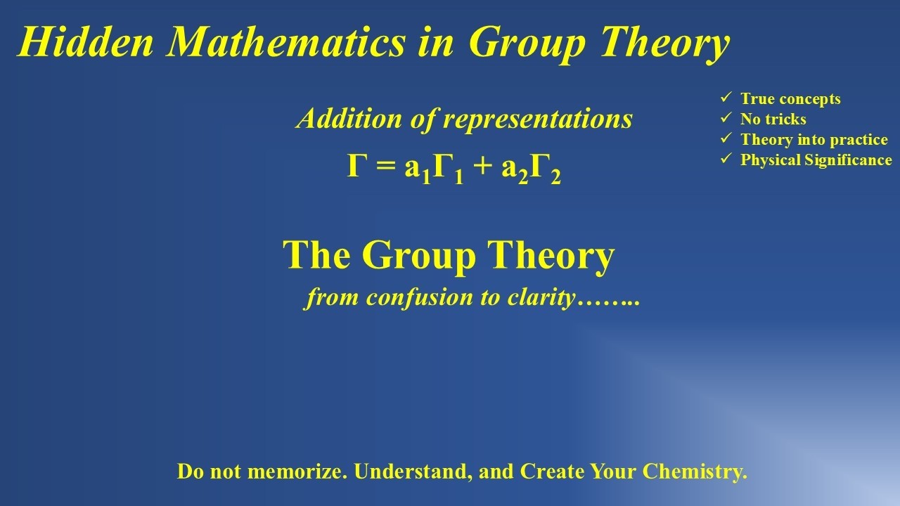 Hidden Mathematics in Group Theory | Addition of Representations