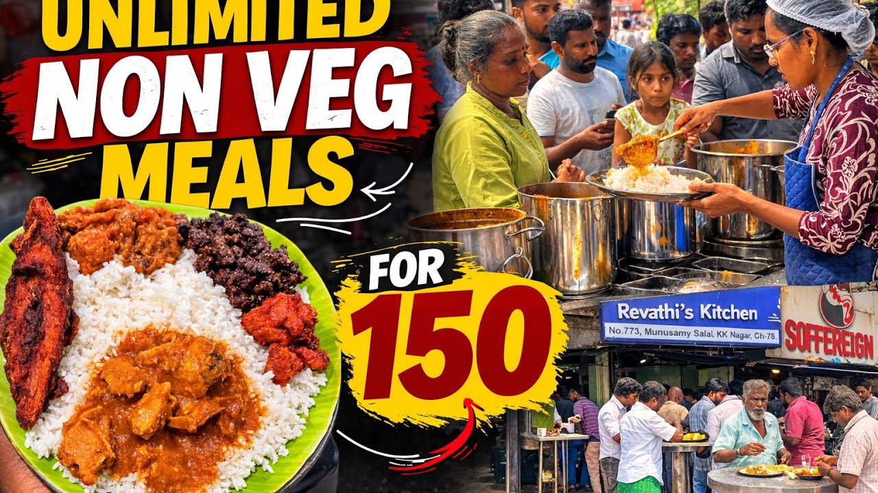 பெண்கள் நடத்தும் அசத்தல் மெஸ் – ₹150க்கு அன்லிமிடெட் நான்வெஜ் விருந்து!