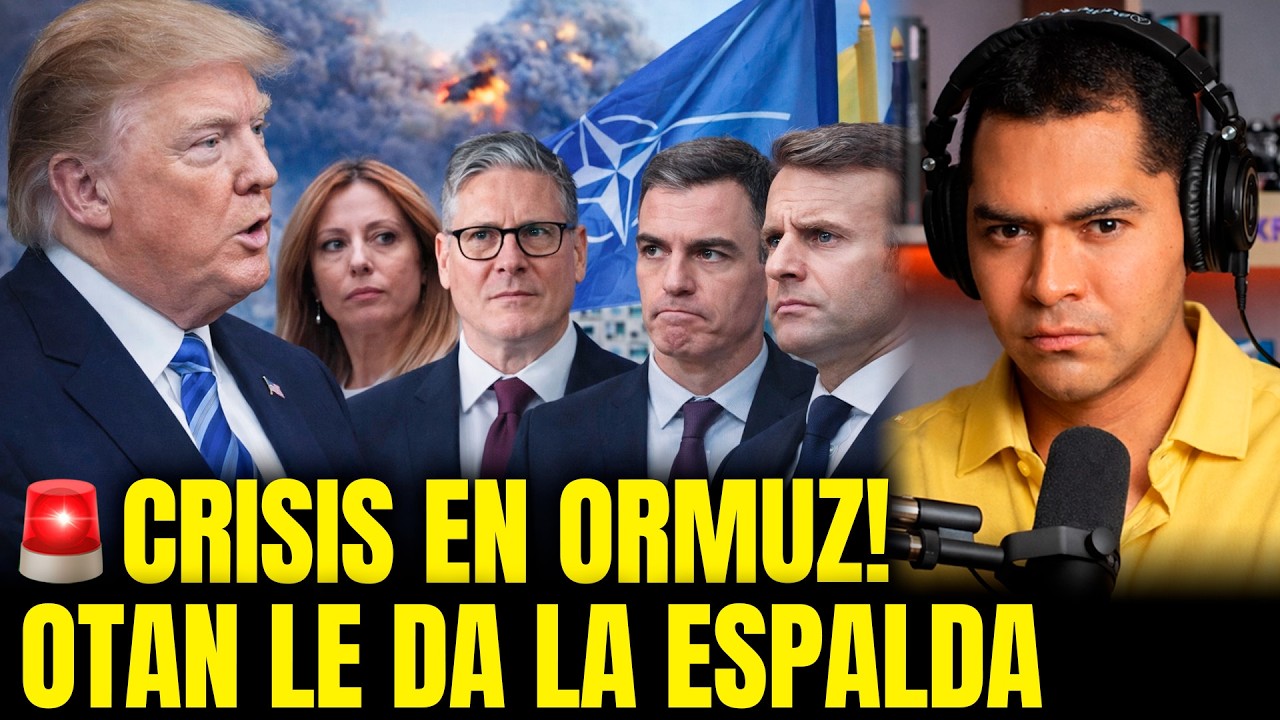 🚨TRUMP EN SHOCK TOTAL! LA OTAN ABANDONA A EEUU EN EL ESTRECHO DE ORMUZ