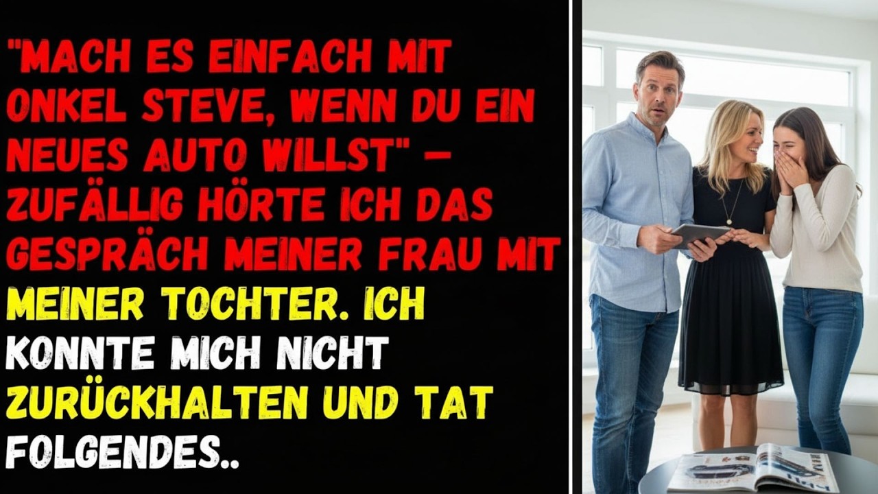 🦋Mach es einfach mit Onkel Steve, wenn du ein neues Auto willst – ich hörte zufällig das🦋