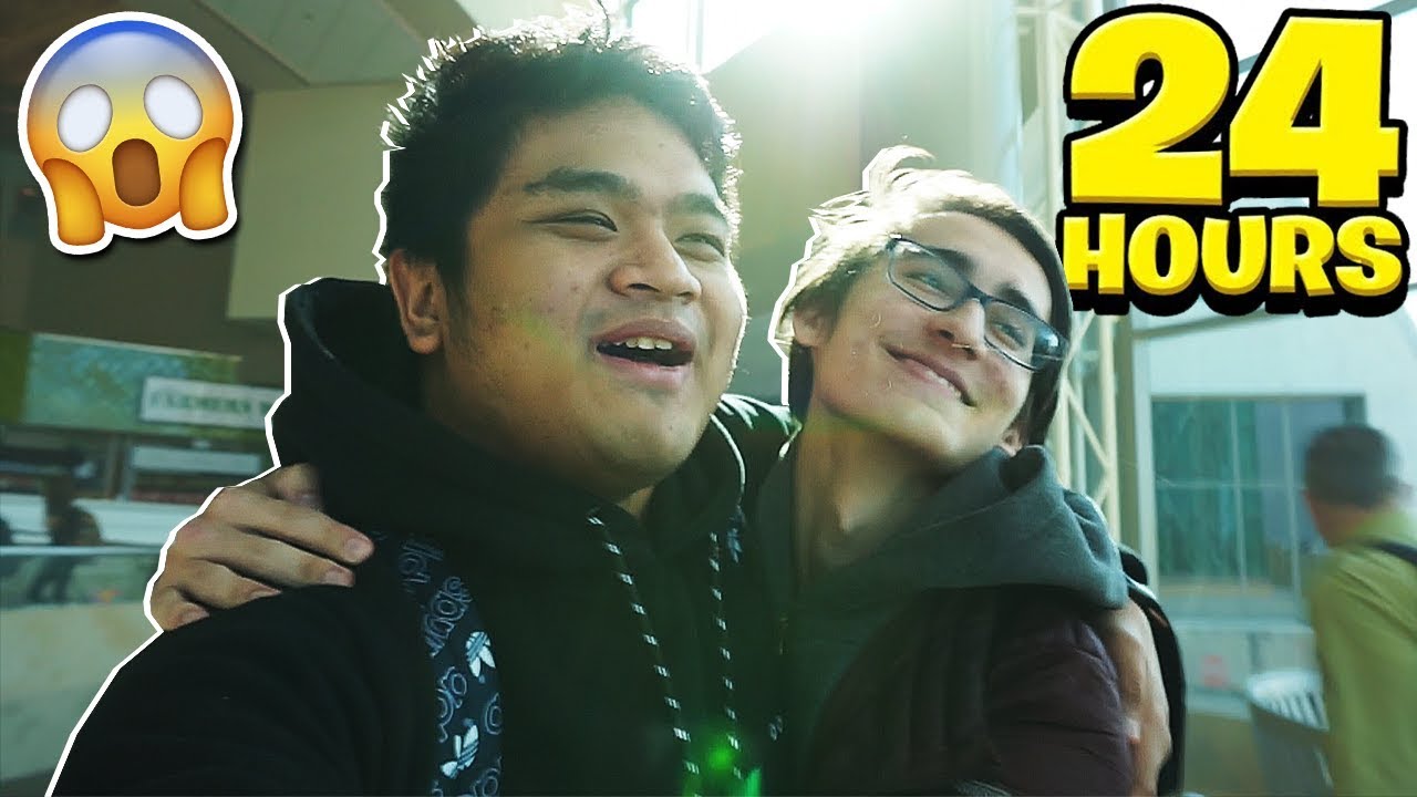 SPENDING 24 HOURS WITH MY INTERNET BEST FRIEND!