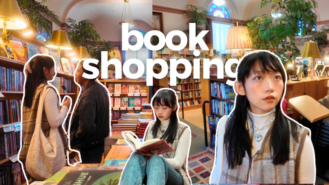 book shop with me in the mountains  ✿ ⛰️  exploring local stores in Boulder, CO + book haul!