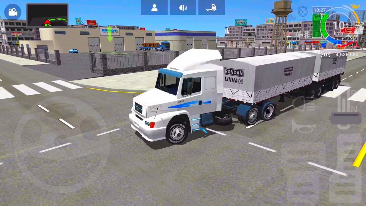 Mercedes Benz LS 1634 Delivered 23 Tonnes of Cargo - Grand Truck Simulator 2 GTS2