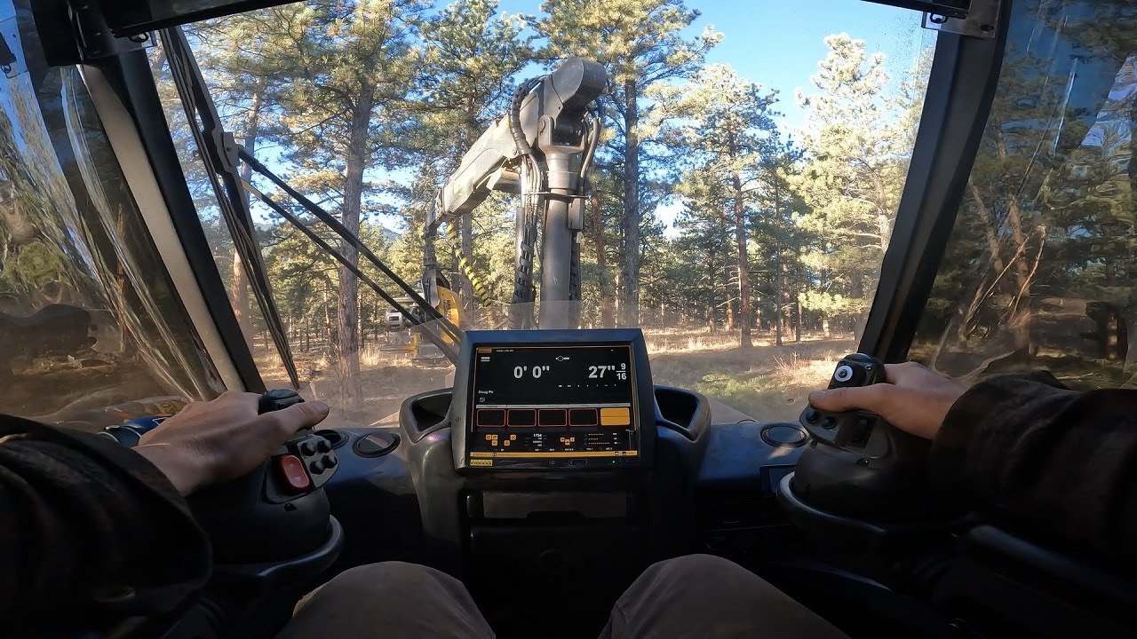 Ponsse Ergo H7, How I Have My Controls Set Up When Operating The Harvester