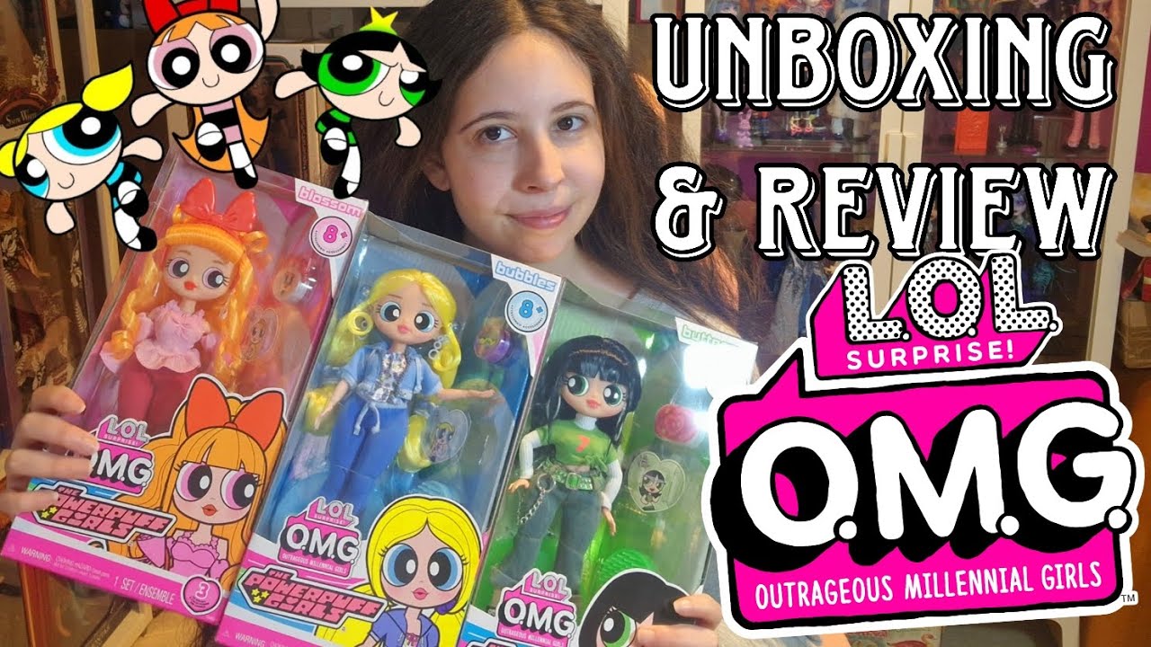 ¡ABRIMOS LAS L.O.L. O.M.G. THE POWERPUFF GIRLS! 🩷🩵💚 | Unboxing 📦 + Review 🔎 #muñecas #coleccion 