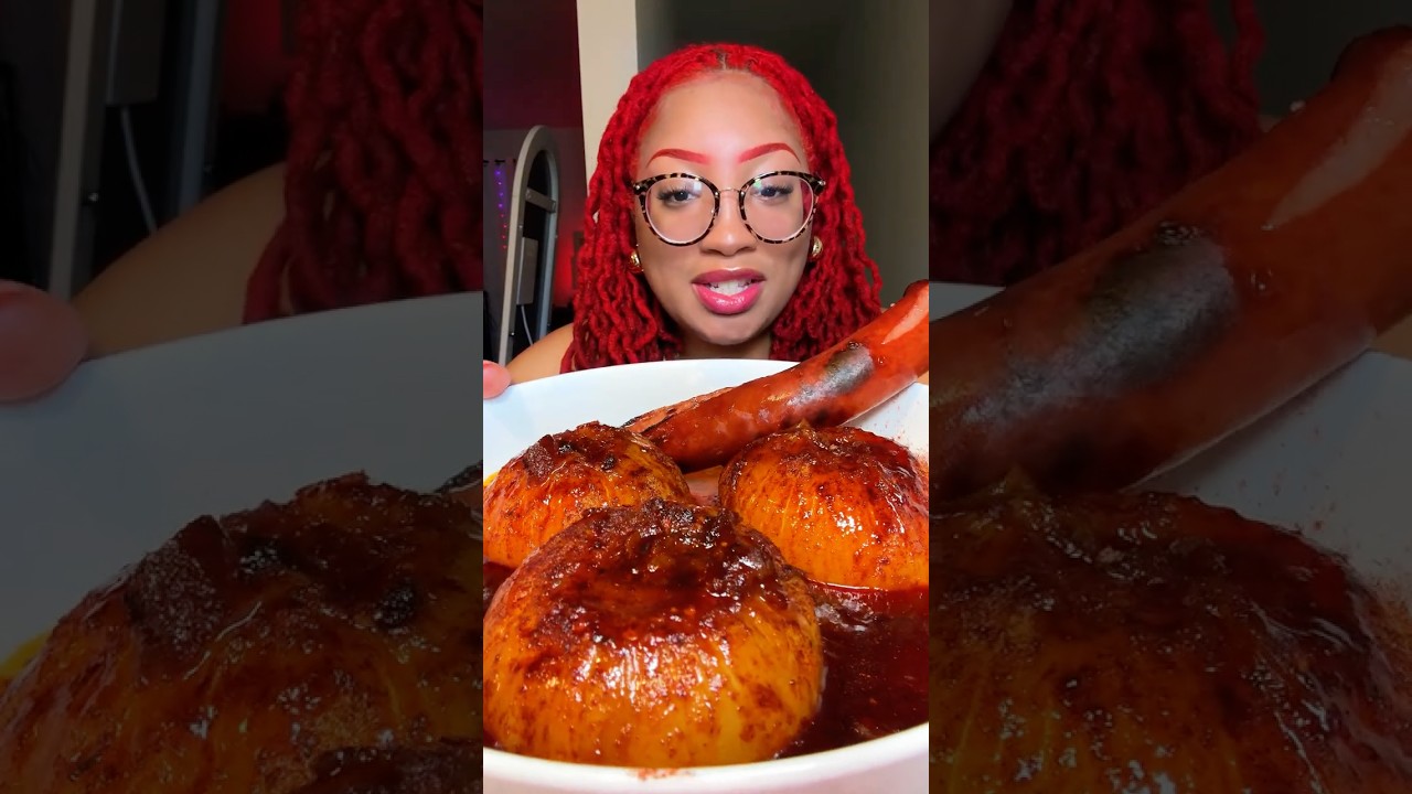 Spicy Onion Boil #mukbang