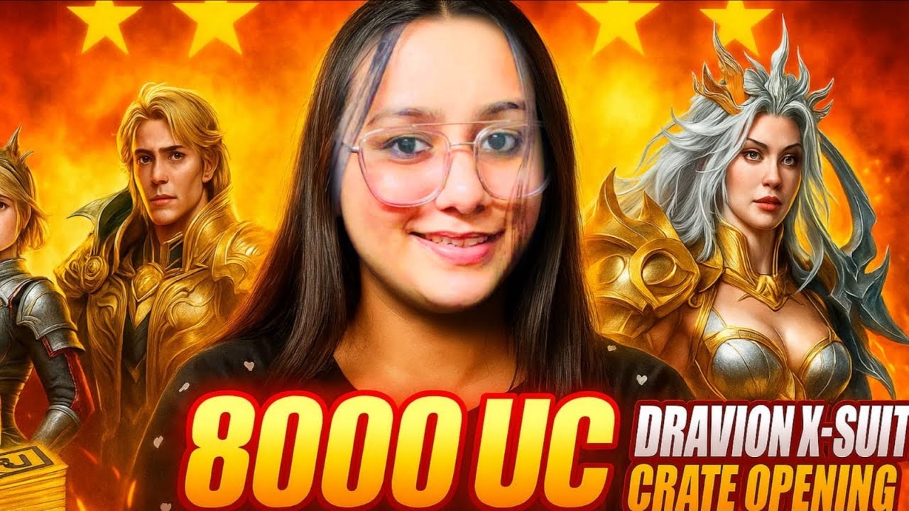 ONLY 8000 UC DRAVION X-SUIT CRATEOPENING| GOT EVERYTHING 😳 INSANE CRATE OPENING #crateopening #bgmi 