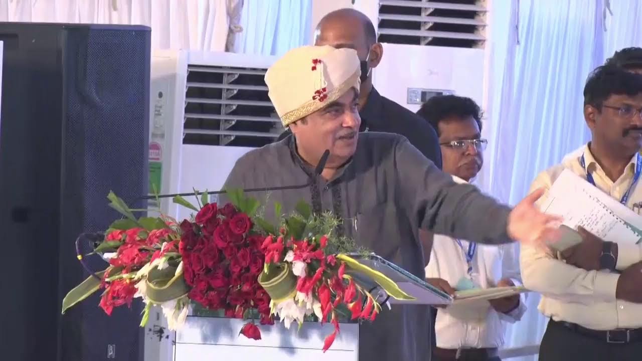 Inauguration and Foundation stone laying ceremony of 19 NH Projects worth Rs. 1023 Cr in Latur