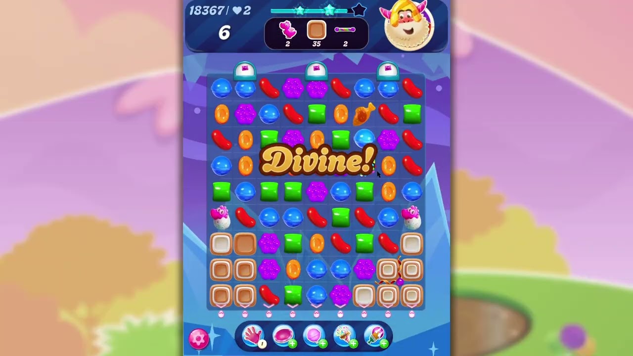 Candy crush saga Level 18367