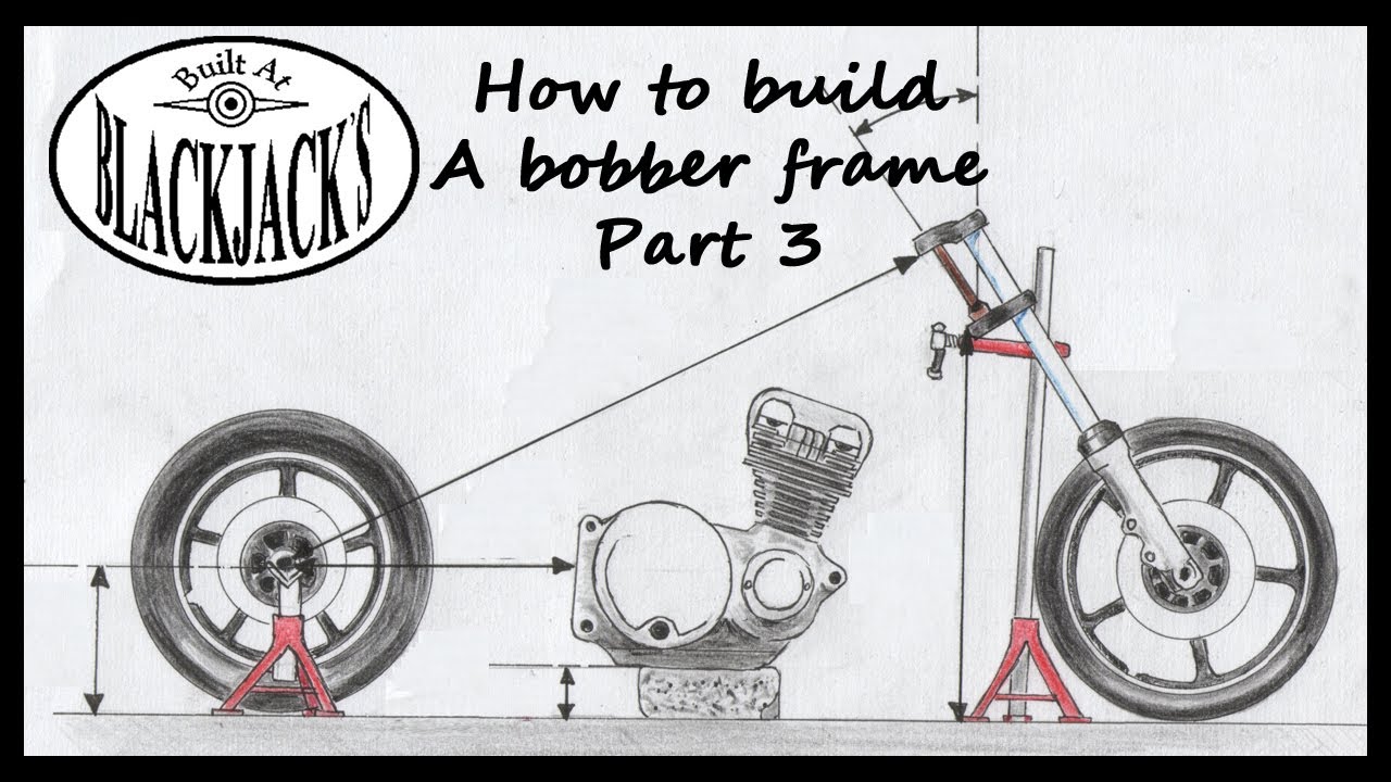 Custom motorcycle frame from scratch. Part 3