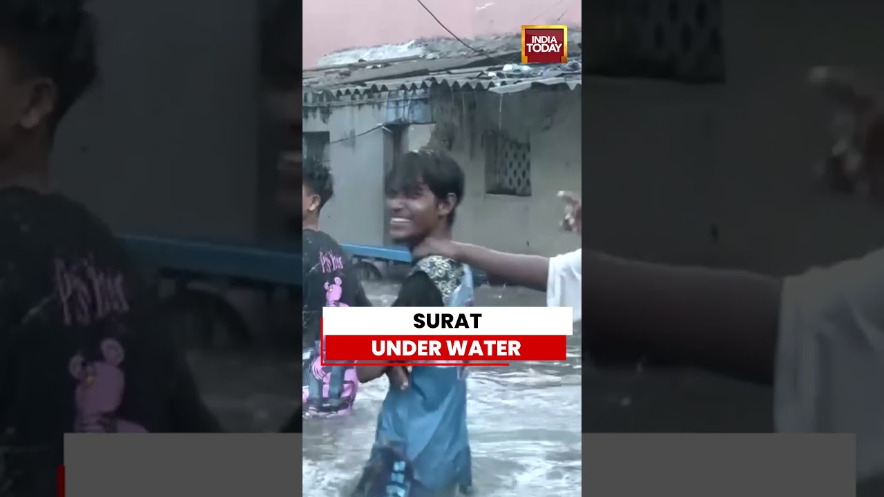 Surat Under Water As Heavy Rain Triggers Massive Flooding Across The City