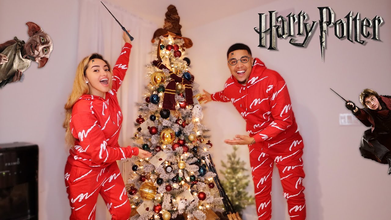 OUR DIY HARRY POTTER CHRISTMAS TREE REVEAL!!