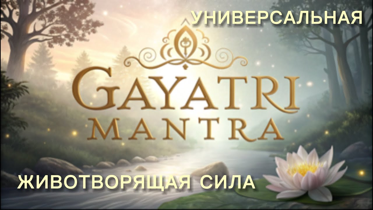 Мощный инструмент для трансформации жизни🪷Гаятри мантра🪷 #этническаямузыка #мантра #исцеляющаямузыка