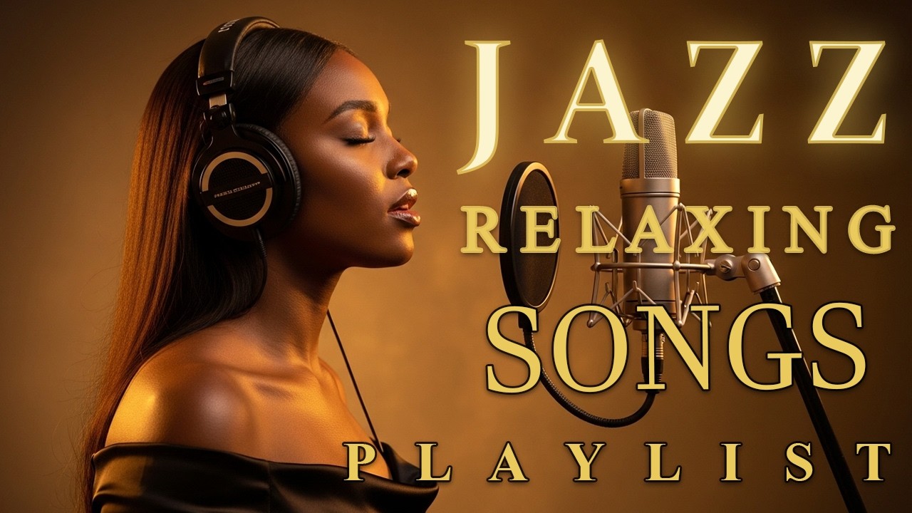 Romantic Smooth Jazz Lounge | Vokal Wanita untuk Relax & Healing